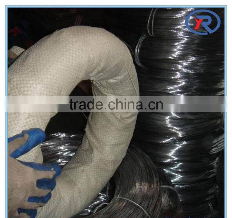 China high quality low price black double twist tie wire/single wire