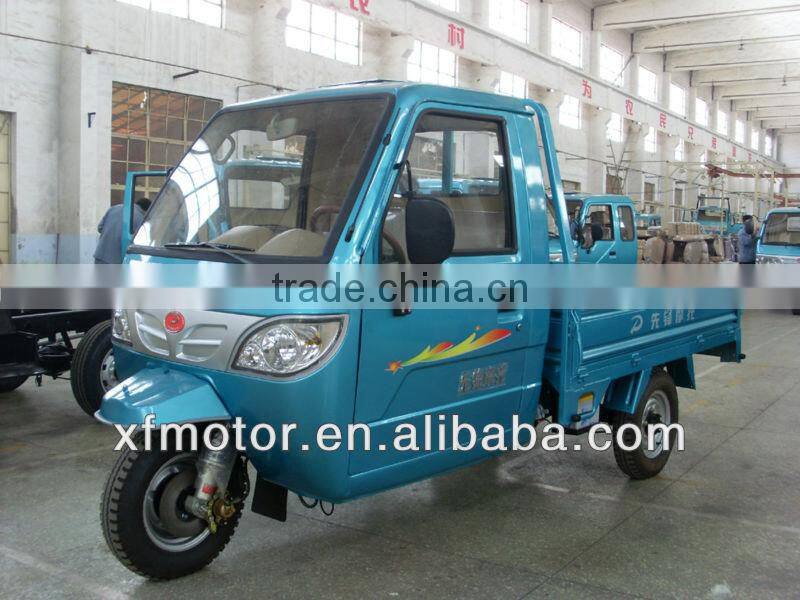 250cc cargo tricycle with cabin