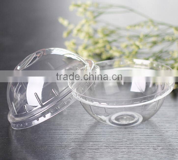 Customized Disposable High Transparent Dome Plastic Cup Lids China Manufactory Price