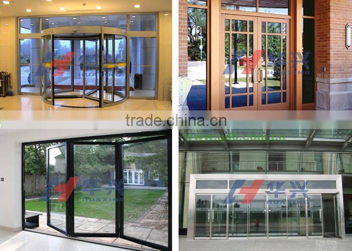 CE approved interior soundproof aluminum glass door price