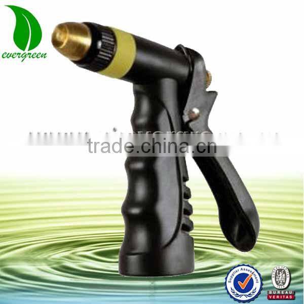 Brass nozzle trigger water spray for garden irrigaition