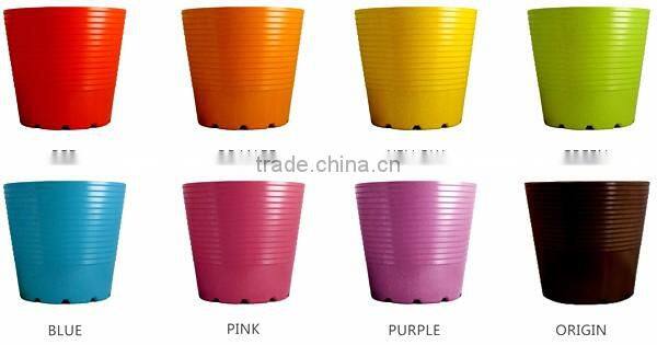300*270 Biodegradable Colorful Plant Fiber Flower Pot