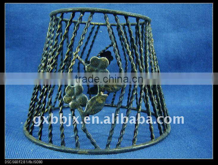 Black metal wire tower stand christmas crafts