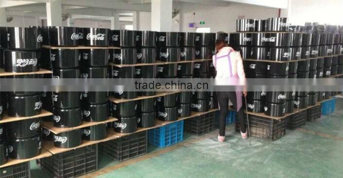 China Factory Logo Printed Custom Plastic Bar Ice Bucket