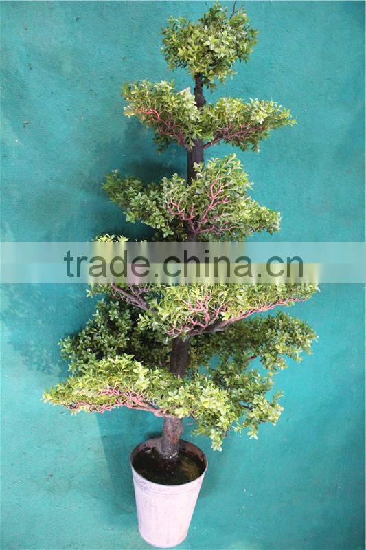 Home garden decoration 50cm to 160 cm hight small indoor canadian artificial green pot plastic similar pine trees ELSPZ02 0904