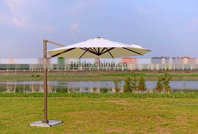 Round Roma Patio Side Garden Parasol Umbrella