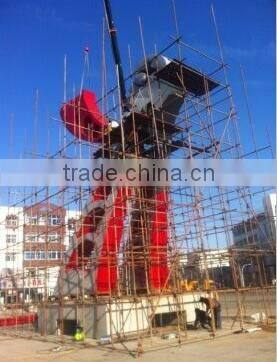 Pure Hand Forged Casting Stainless Steel Sculpture For Decoration