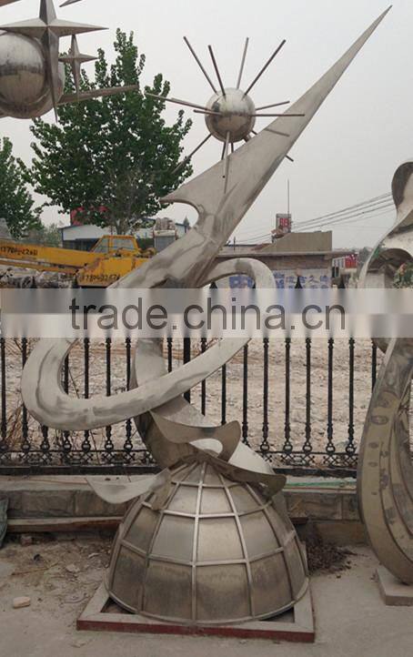 Large Celebration Outdoor Stainless Steel Sculpture