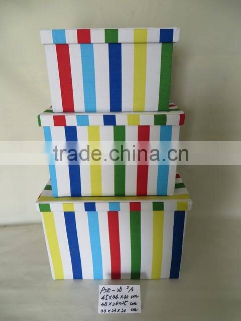 Fabric box fabric storage box paper storage box