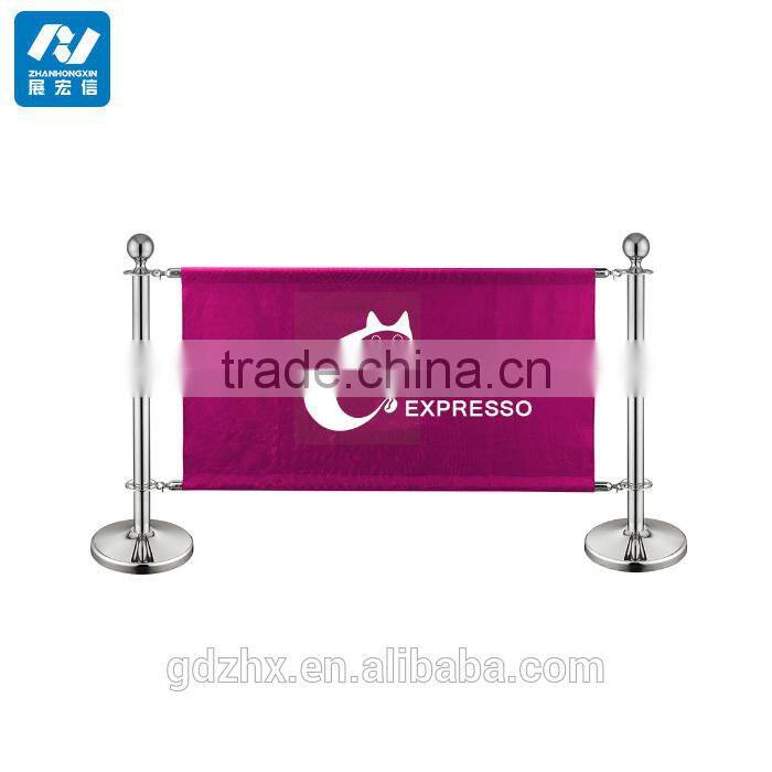 advertising cafe barrier/portable barriers