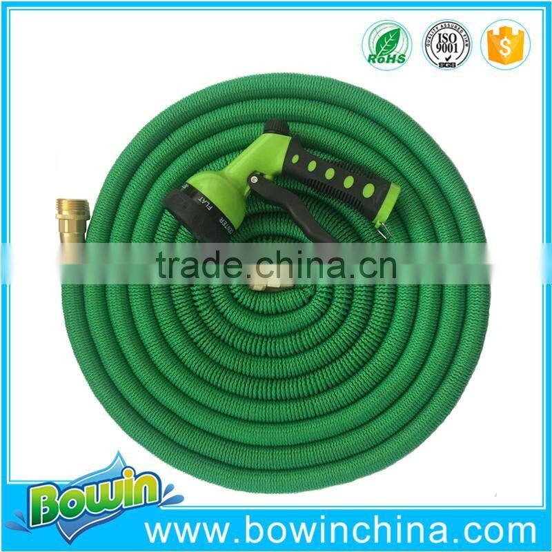 Green color most strong expandable garden hose 75 FT