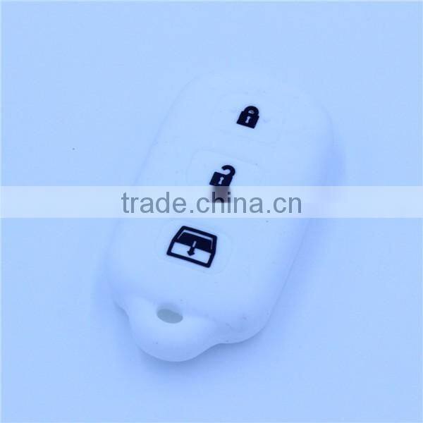 Silicone Car Key Cover fit for TOYOTA 4Runner Sequoia Matrix Remote Key 3+1 BTN