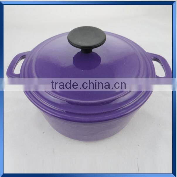 Import cookware casserole enamel coating cast iron dutch oven