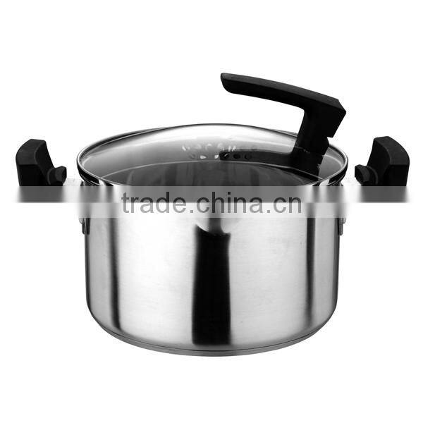 WX High Quality Stainless Steel Stock Pot/Sauce Pot/Hot Pot