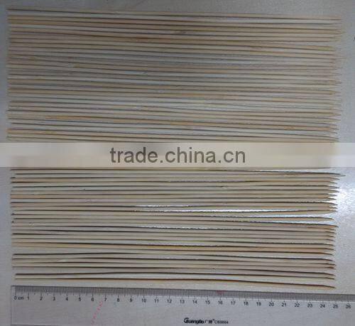 round bamboo stick 25cm 3.0mm