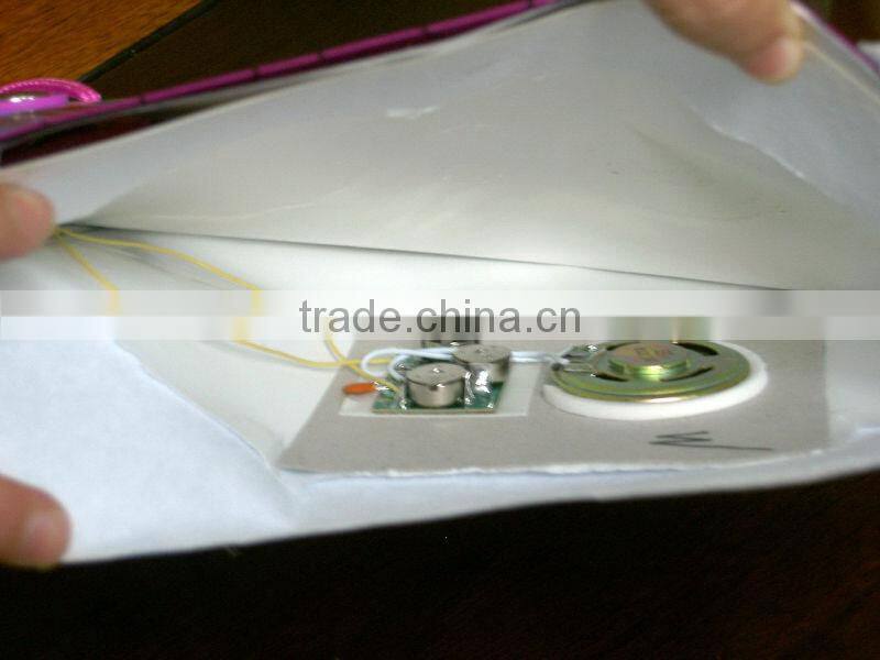 sound bag with custom sound and printing