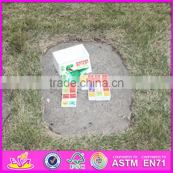 2016 Brand new children wooden block games W15A072