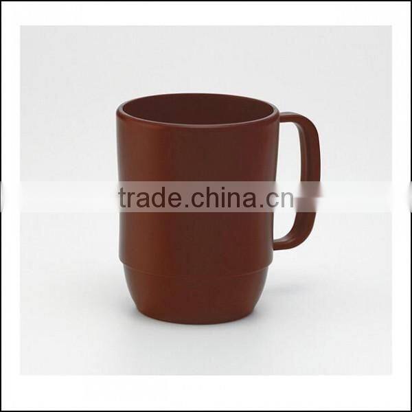 Plastic Handle elegant Reusable Coffee Cup,OEM 8oz 10oz Promotional Plastic Coffee Cup and Mug cup,OEM plastic coffee tea cups