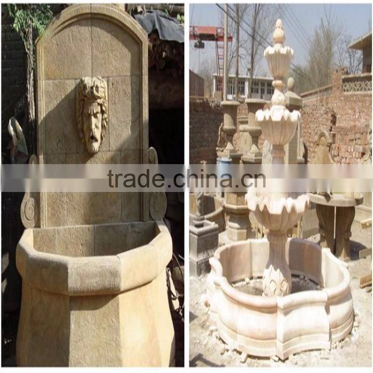 Cheaper new design high quality stone outdoor artificial waterfall
