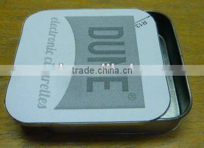 Two Piece Metal Cigarette Tin Case