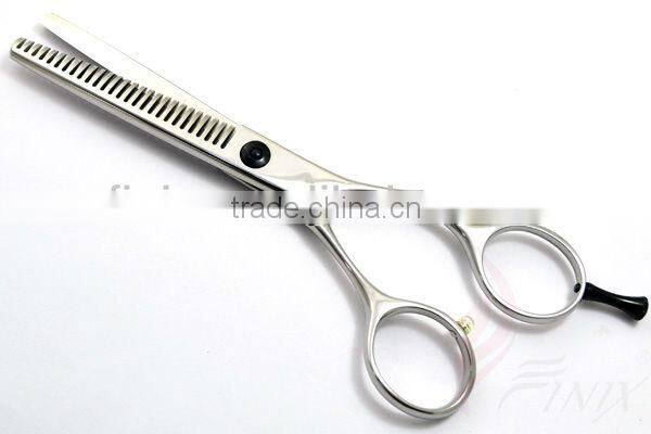 Double Finger Rest Professional Hair Thinning Scissors