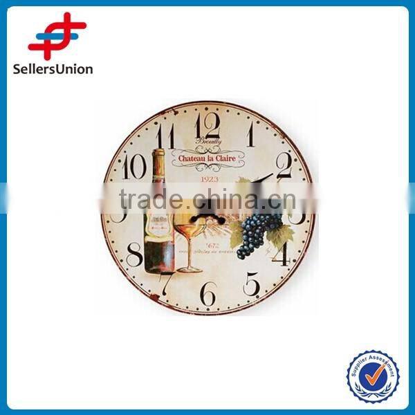 wine bottle clock