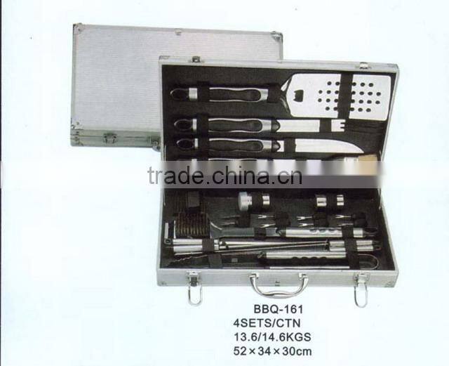 20 pcs Barbecue Tools Set IN Aluminum Box Factory in Yangjiang