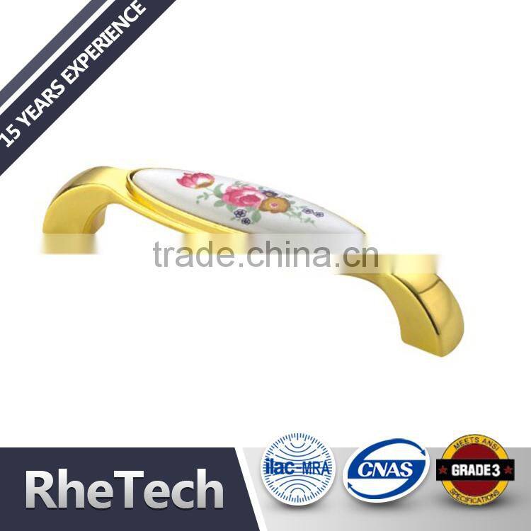 Foshan factory price desk drawer handle ceramic knob ceramic cheap drawer knobs