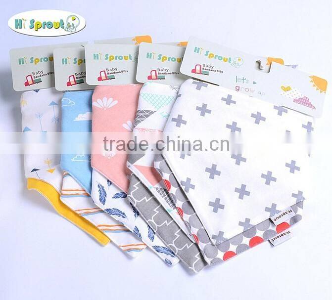 Baby Kid Toddler Triangle Scarf Bandana Bibs Saliva Towel