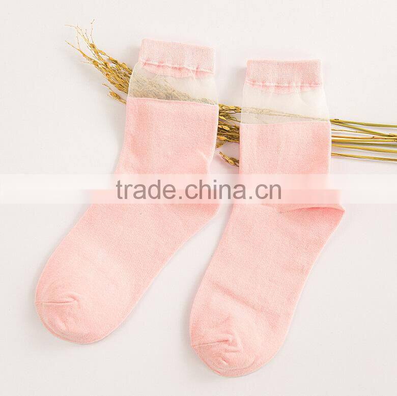 Candy Color Young Girls Socks Cheap Women Socks Wholesale