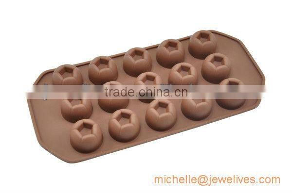 Cheap silicone unique moldes+do+chocolate