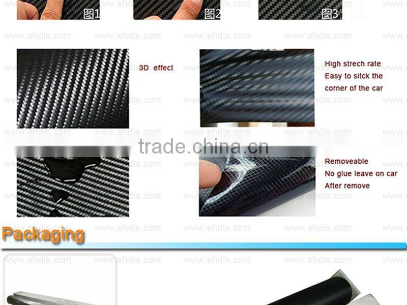 auto tuning carbon fiber 3d film foile vinyl wall sticker