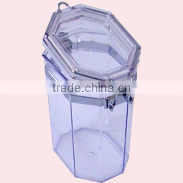 430ml Small Octagon type Plastic Airtight Container