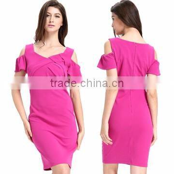 Free sample new stocks women casual one piece dress
