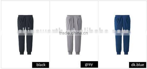 adults fashion side pocket jogging pants with elastic band for women