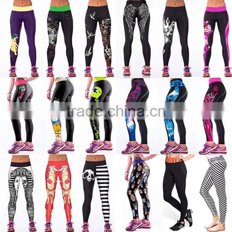 Custom Outdoor Women Female Sport legging Running Pants yoga tights