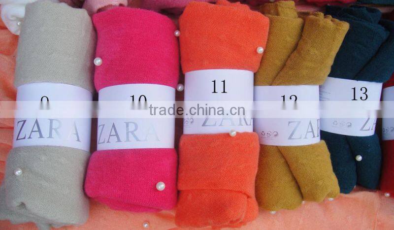 Hot Popular spring pearl designer scarf