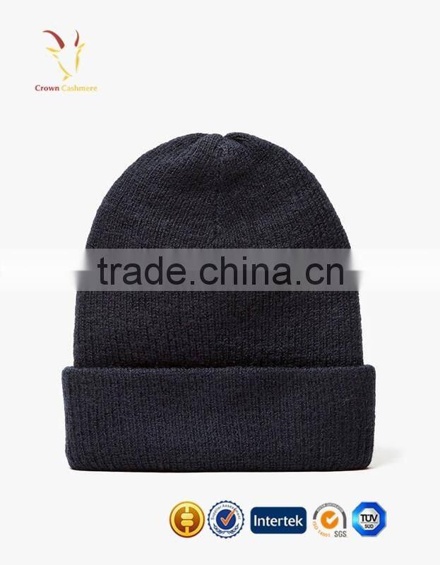 Knitted Beanie Hat Cashmere Custom Beanies Cap