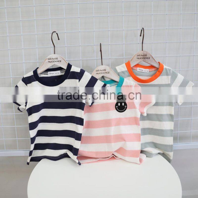 Hot sells 100%Cotton Kids T Shirts children's wear wholesale children's boutique clothing
