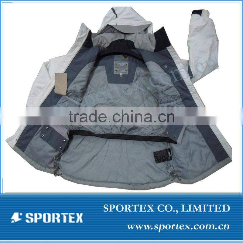 snow ski wear with removable hood, waterproof snow ski wear, mens snow ski wear