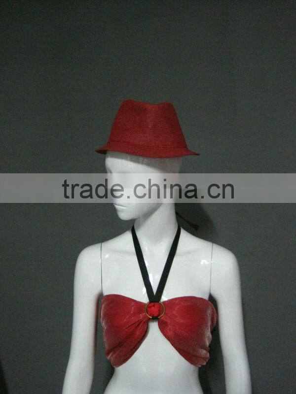 unique design optical luminous fabric bra