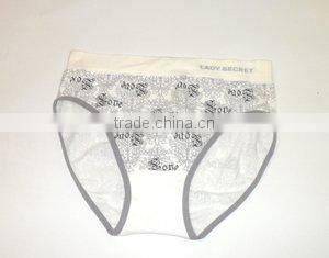 printed seamless ladies underwear boy shorts