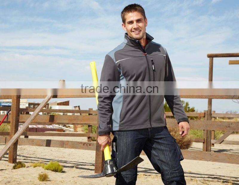 New design work uniform workwear softshell jacket