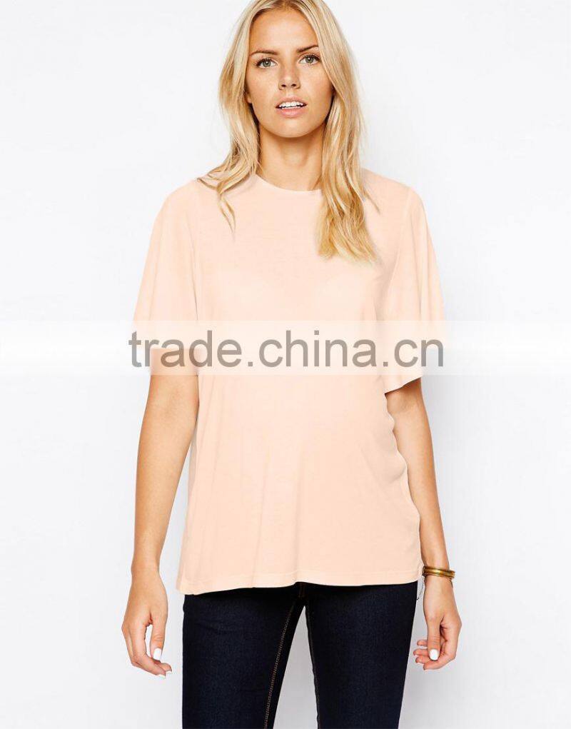 Maternity Top with Frill Sleeve