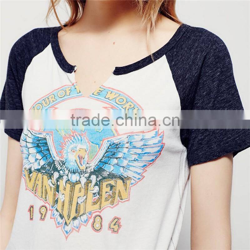 2017 summer OEM easy gorgeous vintage Van Halen T-shirts for women