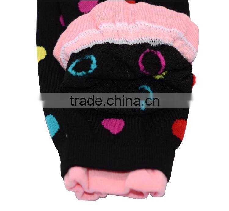 Colorful spot kids cotton dressing tights