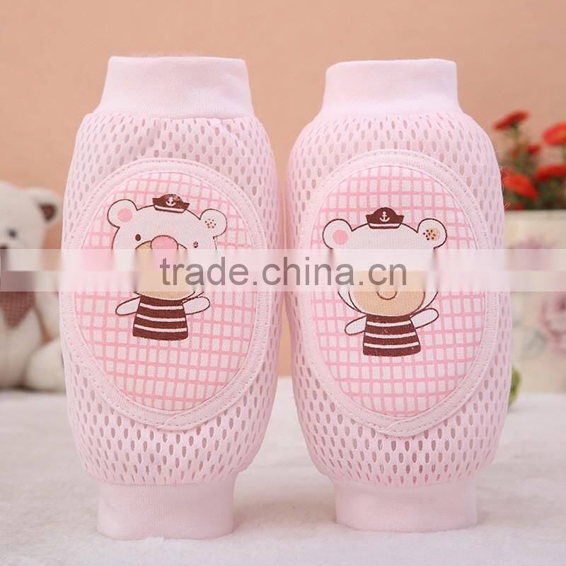 Children kneepad breathable mesh baby crawling baby knee pads and elbow pads big sponge toddler drop resistance against knock br