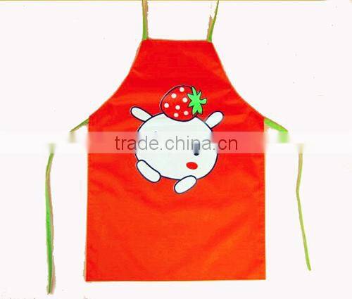 custom pvc plastic children painting garden apron