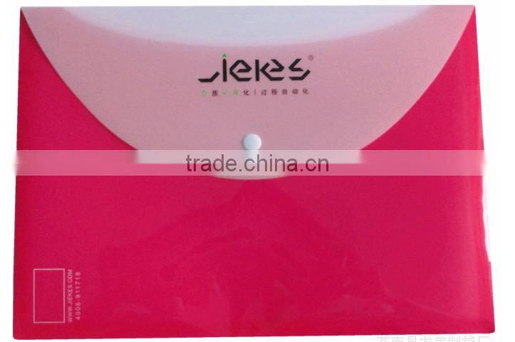 high quality factory file folder with button