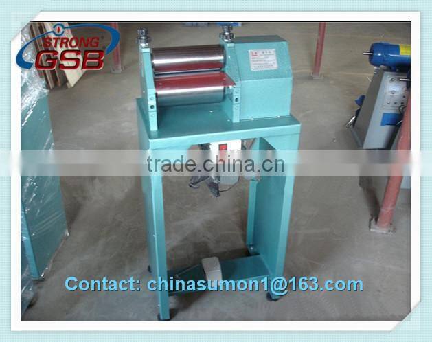 LZ-20CM Leather Roller Flattening Machine With Low price used artificial shoes making machine
